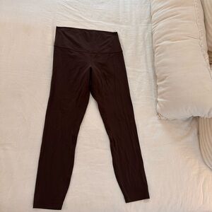 Lululemon 25” Ribbed Align Leggings (Brown)